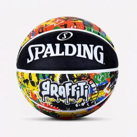 Ballon de basket Graffiti Rainbow Spalding