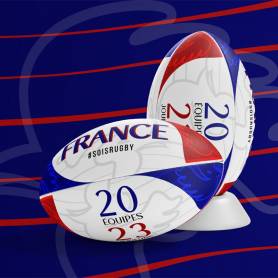 Mini Ballon Berugbe Welcome coupe du monde 2023 France