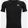 T-shirt compression UA HeatGear noir