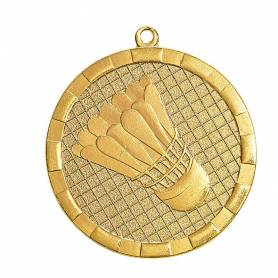 Lot de 30 médailles frappées 50 mm Badminton