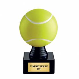 Trophée plastique tennis