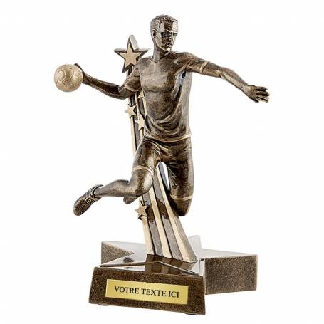 Trophée résine handball masculin