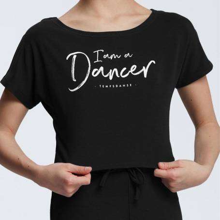 T-shirt court de danse Agile I AM